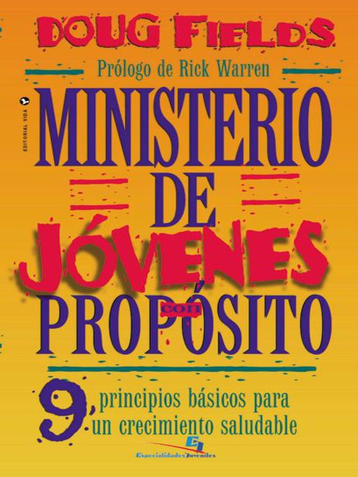 Title details for Ministerio de jóvenes con propósito by Doug Fields - Available